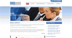 Desktop Screenshot of jobpoint.co.in